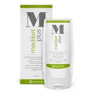 Mediket Plus Shampoo pre suché a mastné vlasy s lupinami 100 ml