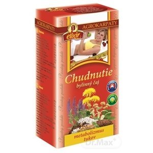 Agrokarpaty NA CHUDNUTIE BYL. čaj čistý prírodný produkt 20 x 2 g