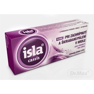 Isla Cassis s Vitamínom C 30 pastiliek