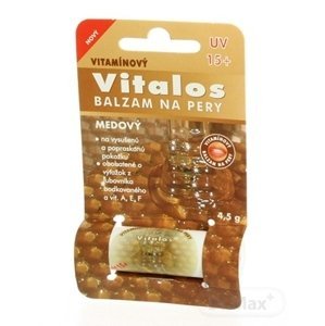 Vitalos balzam na pery medový UV5+ 4,5 g