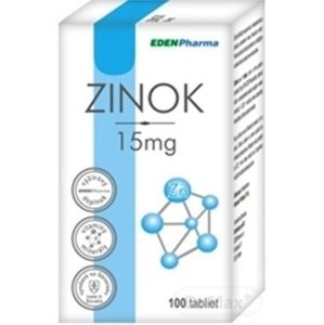 EdenPharma Zinok 15 mg 100 tabliet