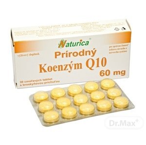 Naturica N Koenzym Q10 prirodniny 60 mg 30 tabliet