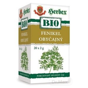 HERBEX BIO FENIKEL OBYČAJNÝ bylinný čaj 20 x 2 g