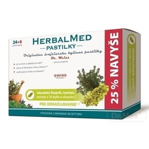 Herbalmed Dr.Weiss šalvia ženšen extrakt 20 bylín a vitamín C 30 ks