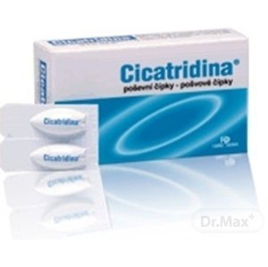 Cicatridine Vaginálne čapíky 10 ks