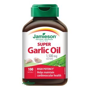 Jamieson Super Garlic Oil 100 kapsúl