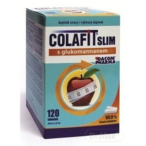 Dacom Pharma Colafit Slim s Glukomannanem 120 kapsúl