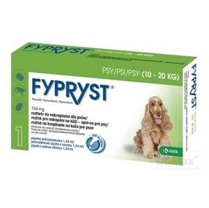 Fypryst spot-on Dog M 10-20 kg 1 x 1,34 ml