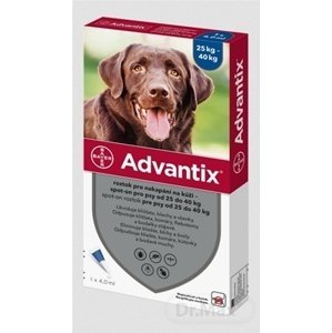 Advantix spot-on pre psov nad 25-40 kg 1 x 4 ml