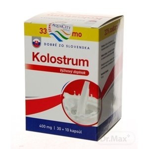 Dobré zo Slovenska kolostrum 400 mg 40 kapsúl