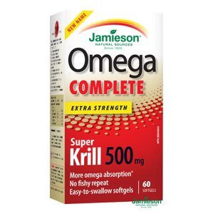 Jamieson Omega Complete Super Krill 500 mg 60 kapsúl