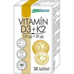 EdenPharma Vitamín D3 + K2 30 tabliet
