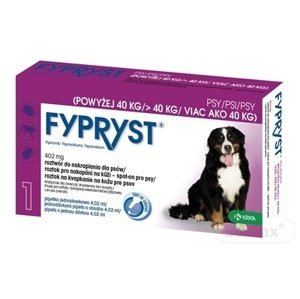Fypryst spot-on Dog XL nad 40 kg 1 x 4,02 ml