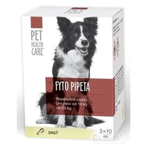 Pet Health Care FYTO Pipeta pre psov 10-20 kg 3 x 10 ml