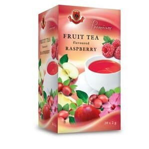 HERBEX Premium ovocný čaj s príchuťou MALINA 20 x 2 g