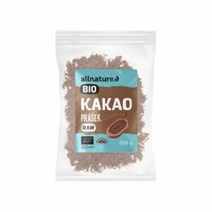 Allnature Kakaový prášok Bio Raw 200 g