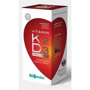 Biomin Vitamín K2 + Vitamín D3 Protect 60 kapsúl