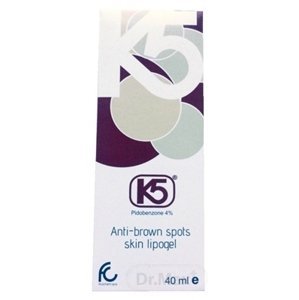 K5 Lipogel na depigmentáciu hnedých škvŕn 40 ml