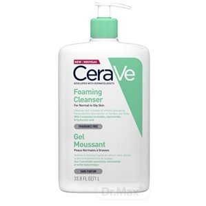 CeraVe Cleansers čiastiaci penivý gél pre normálnu až mastnú pleť 1000 ml