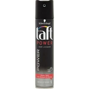 Taft Power strong lak na vlasy s mega fixáciou stupeň 5 250 ml