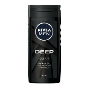 Nivea Men Deep clean sprchový gél 250 ml