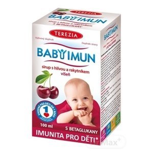 Terezia Baby Imun sirup s hlivou a rakytníkom višna 100 ml