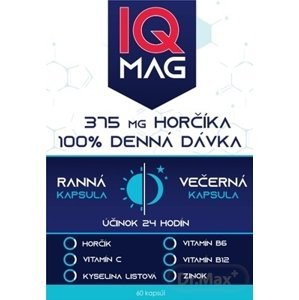 IQ Mag ranní/večerní 60 kapsúl