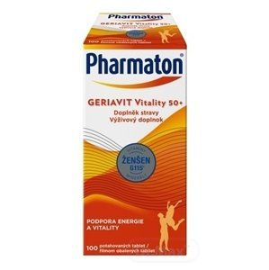 Pharmaton Geriavit Vitality 50+ 100 kapsúl