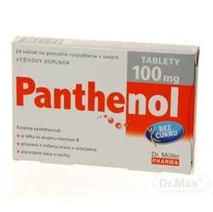 Dr.Müller Panthenol 100 mg 24 tabliet