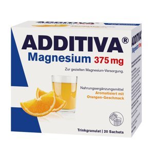 Additiva Magnezium 375 mg, nápoj pomaranč