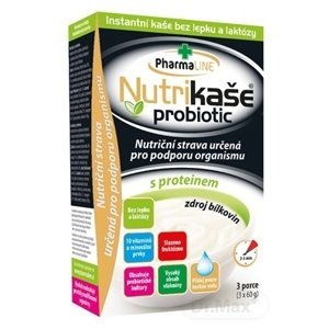Nutrikaša probiotic - s proteínom 3 x 60 g