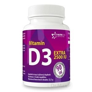 Nutricius Vitamín D3 EXTRA 2500IU 90 tabliet