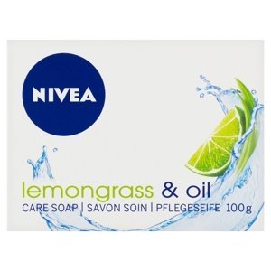 NIVEA Tuhé mydlo Lemon Grass&Oil 100g - Citrón