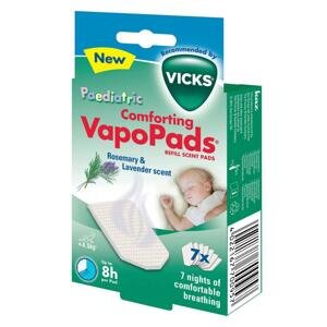 VICKS VAPOPADS Aromatické vankúšiky s vôňou rozmarínu a levandule pre deti, 7 ks