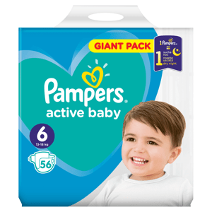 Pampers Active Baby 56 6 ks