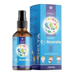 DELTA DIRECT KIDS Vitamín C + Acerola sprej nano 100 ml