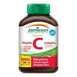 Jamieson vitamin C premium 600 mg s bioflavonoidmi 120 kapsúl