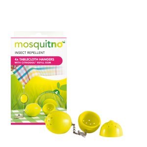 MosquitNo Závažia na obrus uvoľňujúce citronelovú vôňu 4 ks