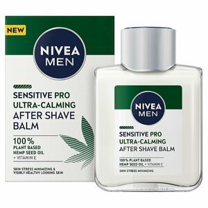 Nivea Men Sensitive Hemp balzam po holení s konopným olejom 100 ml