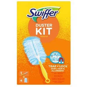 Swiffer Duster Kit násada malá + prachovka 4 ks