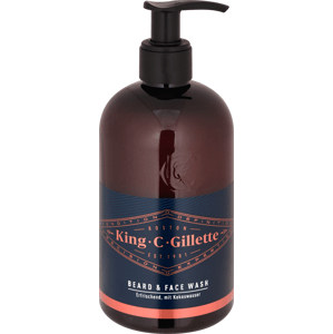 King C. Gillette Beard & Face Wash šampón na bradu 350 ml
