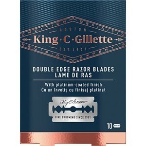 Gillette King C. Double Edge Razor Blades 10 ks
