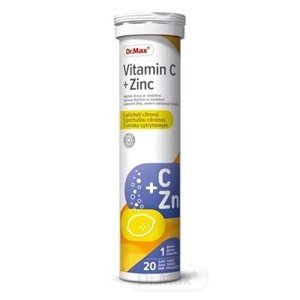 Dr.Max Vitamín C 500 mg + Zinok - Citrón
