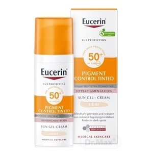 Eucerin Sun emulzia pigment control svetlá SPF50+ 50 ml
