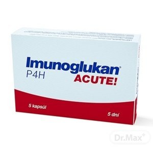 Imunoglukan P4H Acute 300 mg 5 kapsúl