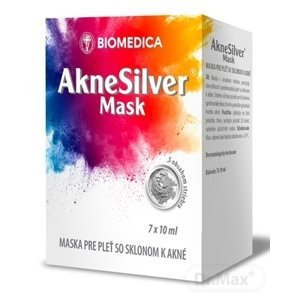 Biomedica Akne Silver Mask pre pleť so sklonom k akné 7 x 10 ml