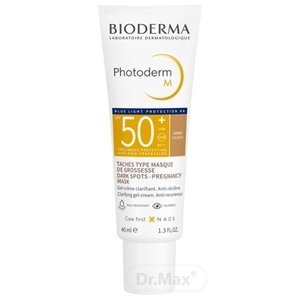 Bioderma Photoderm M ochranný tónovací krém proti pigmentovým škvrnám SPF 50+ Golden 40 ml