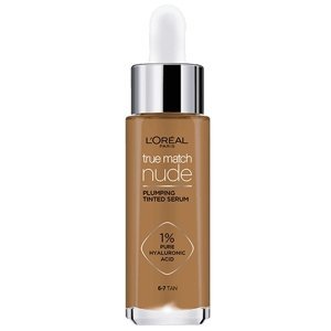 L'Oréal Paris True Match Nude Plumping Tinted Serum sérum pre zjednotenie farebného tónu pleti 5-6 Medium Tan 30 ml