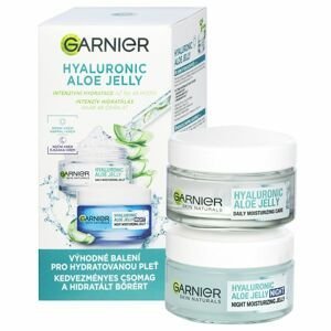Garnier Hyaluronic Aloe Jelly duopack denná a nočná péče, 50 + 50 ml