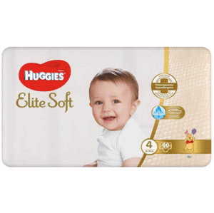 HUGGIES Elite Soft 4 8-14 kg 60 ks